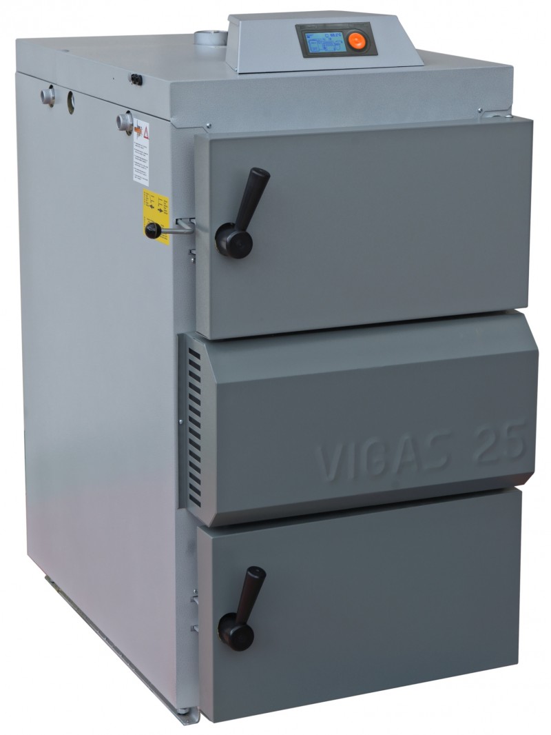 Centrala termica pe lemn cu gazeificare VIGAS.25 25 kW