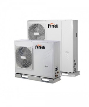 poza Pompa de caldura aer-apa reversibila Ferroli RVL-I PLUS 12T 12 kW